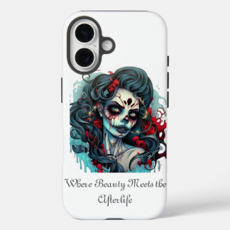 "Life, Death, and the Art In Between." iPhone 16 Case