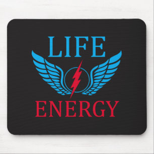 Life energy mouse pad