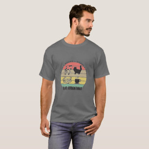 Life Essentials Cats, Tea, Books, Music Vintage T-Shirt