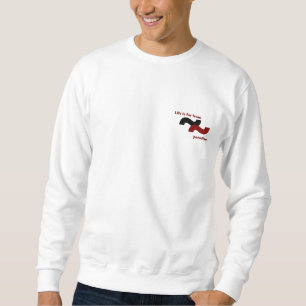 Life feels distant from paradise because of suffer sweatshirt