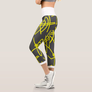 Life. Focus. Abstract Art Minimalism Leggings