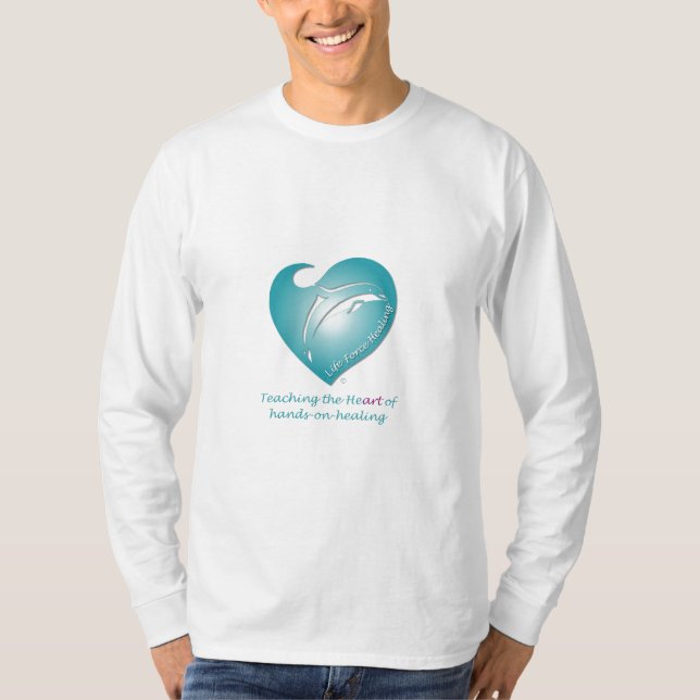 Life Force Healing T-shirt - Long Sleeves (Front)