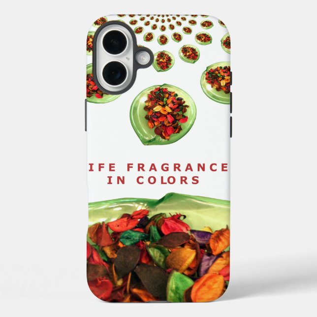 Life Fragrance in colour.png Case-Mate iPhone Case (Back)