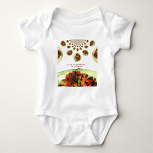 Life Fragrance in colour potpourri Baby Bodysuit