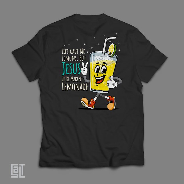 Life Gave Me Lemons But Jesus He Be Makin' Lemonad Tri-Blend Shirt (Creator Uploaded)