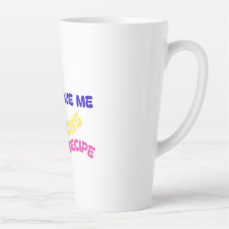 LIFE GAVE ME LEMONS BUT NO RECIPE LATTE MUG