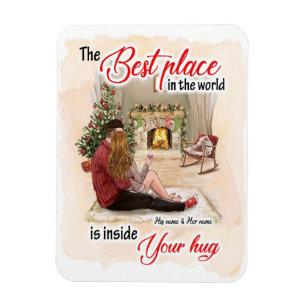Life Gifts The Best Place In The World Magnet
