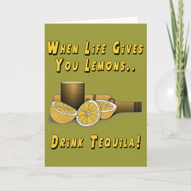 Life Gives You Lemons Card (Front)