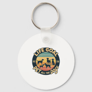 Life Goal Pet All The Dogs Copy Copy Key Ring