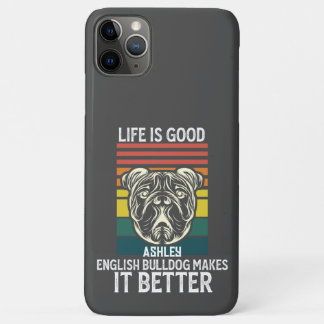 Life Good With English Bulldog Retro Vintage Case-Mate iPhone Case