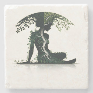 Life & Growth Stone Coaster