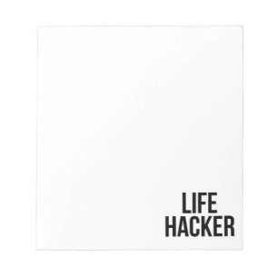 Life Hacker Notepad