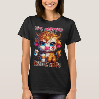 Life Happens Coffee Helps T-Shirt