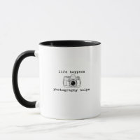 Life Happens Photography Helps - Photography Gift