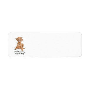 Life Happens Vizslas Help Cartoon