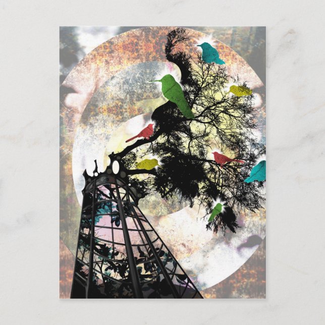 Life in a Cage Postcard (Front)