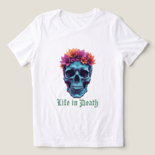 Life in Death, Bloom in Blue Tri-Blend Shirt