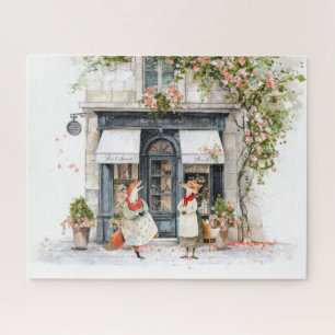 Life in Fox Town Series - Silly Jokes Jigsaw Puzzle