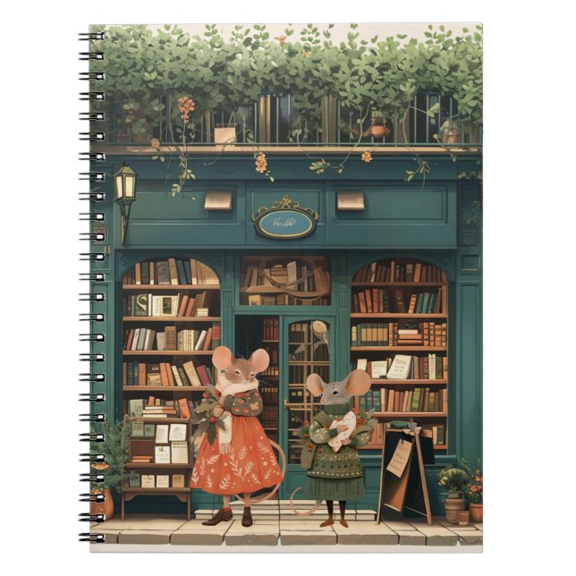 Life in Mice Town - Ms. Otis & Ms. Luna Notebook (Front)