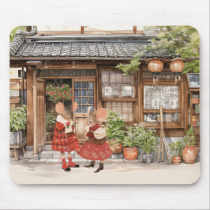 Life in Mice Town Series Postcard - BFF Mouse Pad