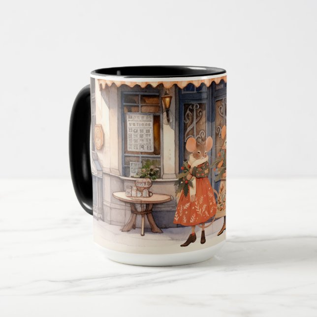 Life in Mice Town Series - Stand By Me Mug (Front Left)