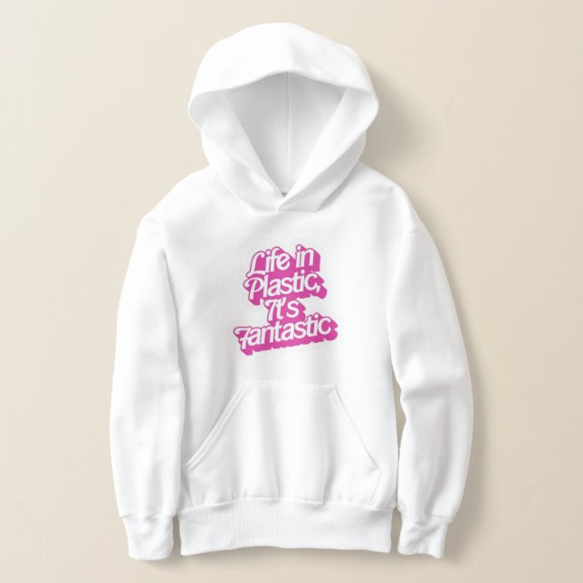 Life in Plastic – It’s Fantastic Hoodie (Laydown)