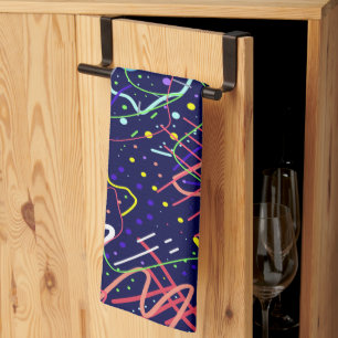 Life in Space Tea Towel