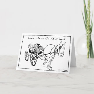 Life in the Buggy Lane Card