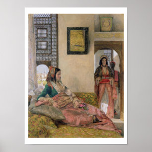 Life in the harem, Cairo Poster