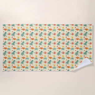 Life In The Tropics Is Nature’s Symphony Beach Towel