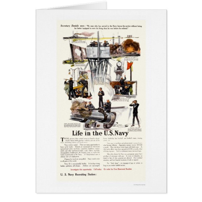 Life in the U.S. Navy (Front)