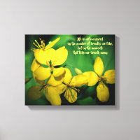 Life Inspirational Quote Flowers 