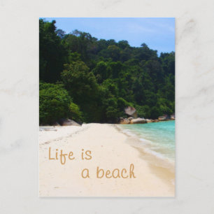 Life is a Beach Postcard