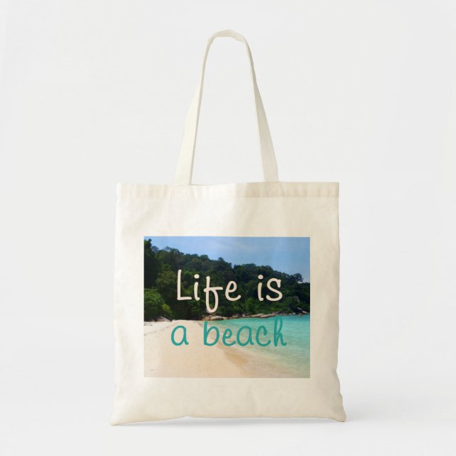 Life is a Beach Tote Bag (Front)