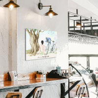 Life is a Beauitful Ride Bicycle Canvas Print