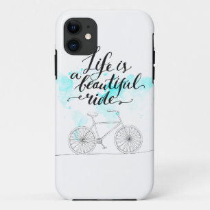 Life Is A Beautiful Ride Blue Case-Mate iPhone Case