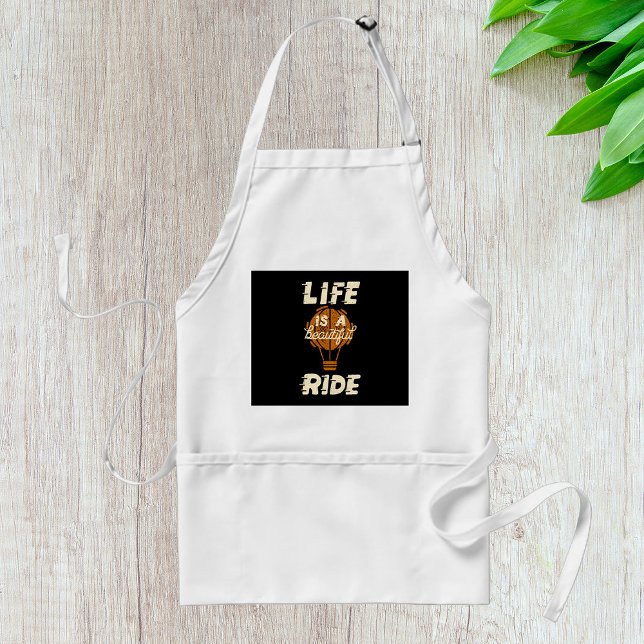 Life Is A Beautiful Ride Standard Apron (Creator Uploaded)