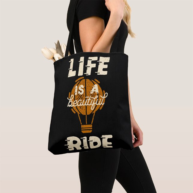 Life Is A Beautiful Ride Tote Bag (Creator Uploaded)