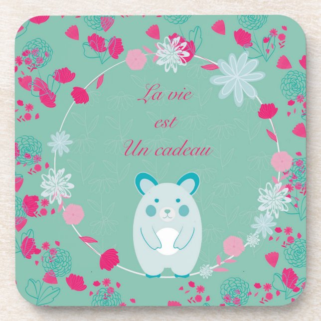 life is a gift coaster (Front)
