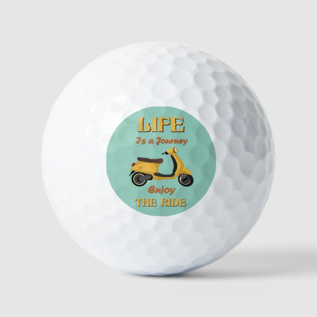 Life Is a Journey Golf Ball  (Front)