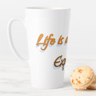 Life Is A Journey Latte Mug
