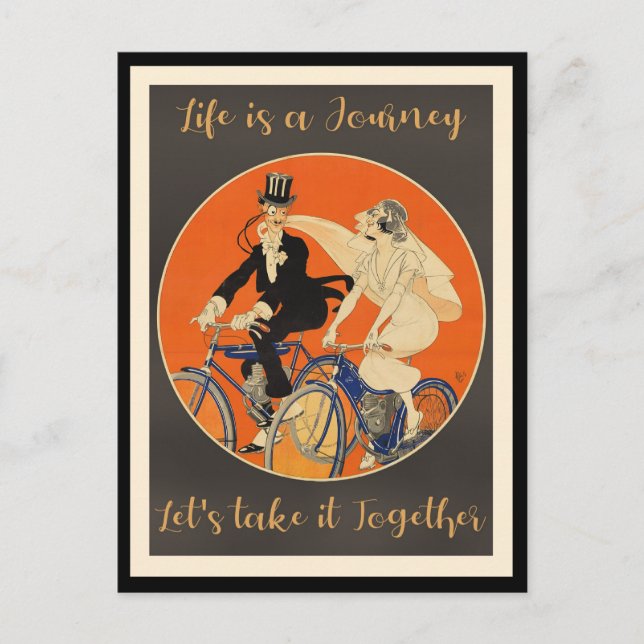 Life is a Journey, Love, Postcard (Front)