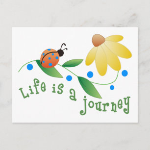 Life is a Journey Postcard