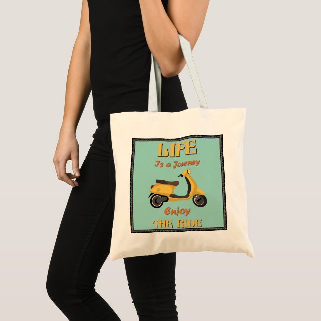 Life Is a Journey Tote Bag (Front (Product))