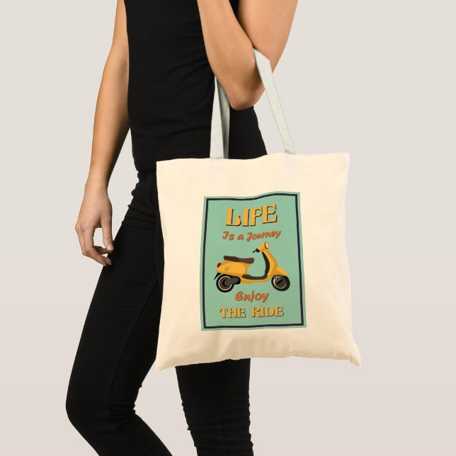 Life Is a Journey Tote Bag (Front (Product))