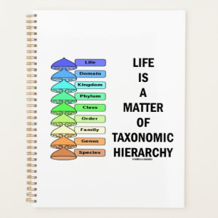 Life Is A Matter Of Taxonomic Hierarchy Biology Planner