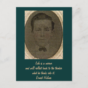 Life is a Mirror Postcard