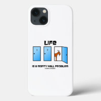Life Is A Monty Hall Problem Three Doors Humour