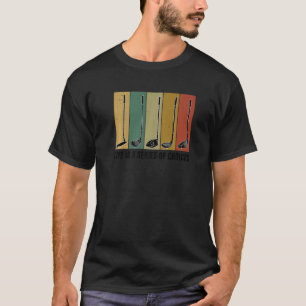 Life Is A Series Of Choices Golf Player Golfing Pu T-Shirt