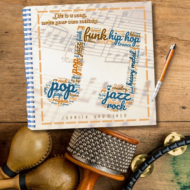 Life Is a Song Musical Note Journal (Creator Uploaded)